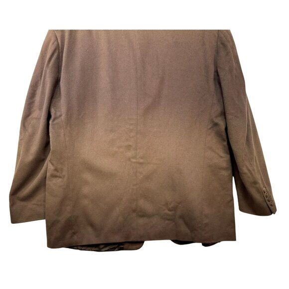 Vintage Colombo Mens Wool Blazer Jacket Brown Vasari Made In Italy - Picture 13 of 14